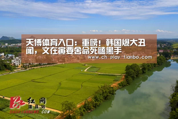 天博体育入口:重磅!韩国爆大丑闻,文在寅要舍命死磕黑手(图2) 天博体育